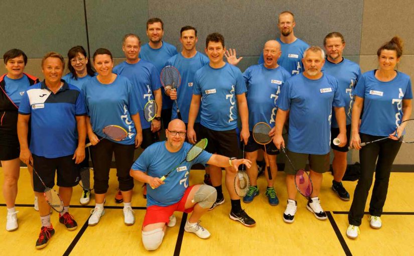 Unser Team wurde beste Mannschaft beim 4. ARD/ZDF-Badmintonturnier in Mainz